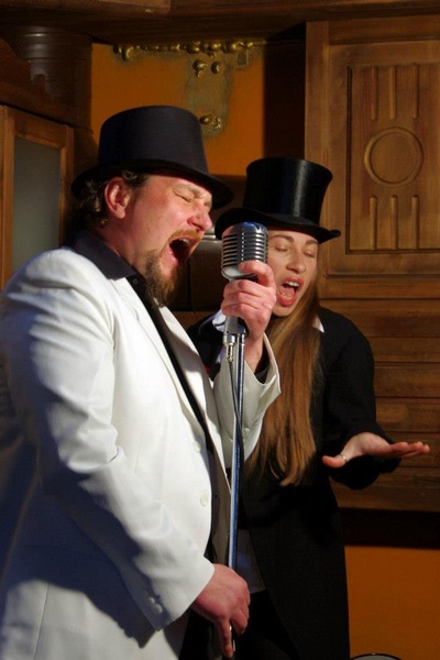 Флайза на зйомках "Роксолани"